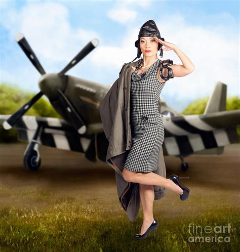 military pin up